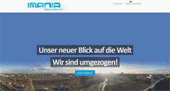 Desktop Screenshot of imania.de