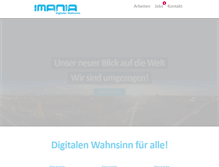 Tablet Screenshot of imania.de